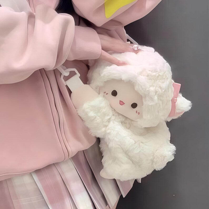 Cute Lamb Plush Bag ( Small )