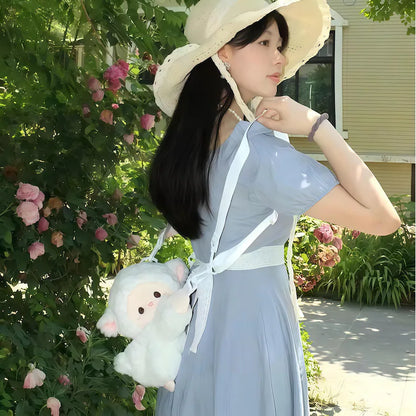 Cute Lamb Plush Bag ( Small )